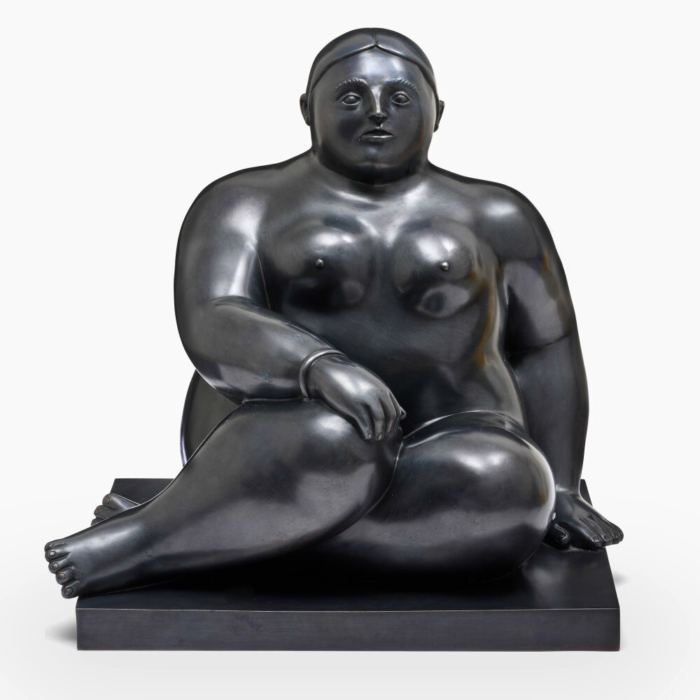Fernando Botero, Donna seduta, 2008