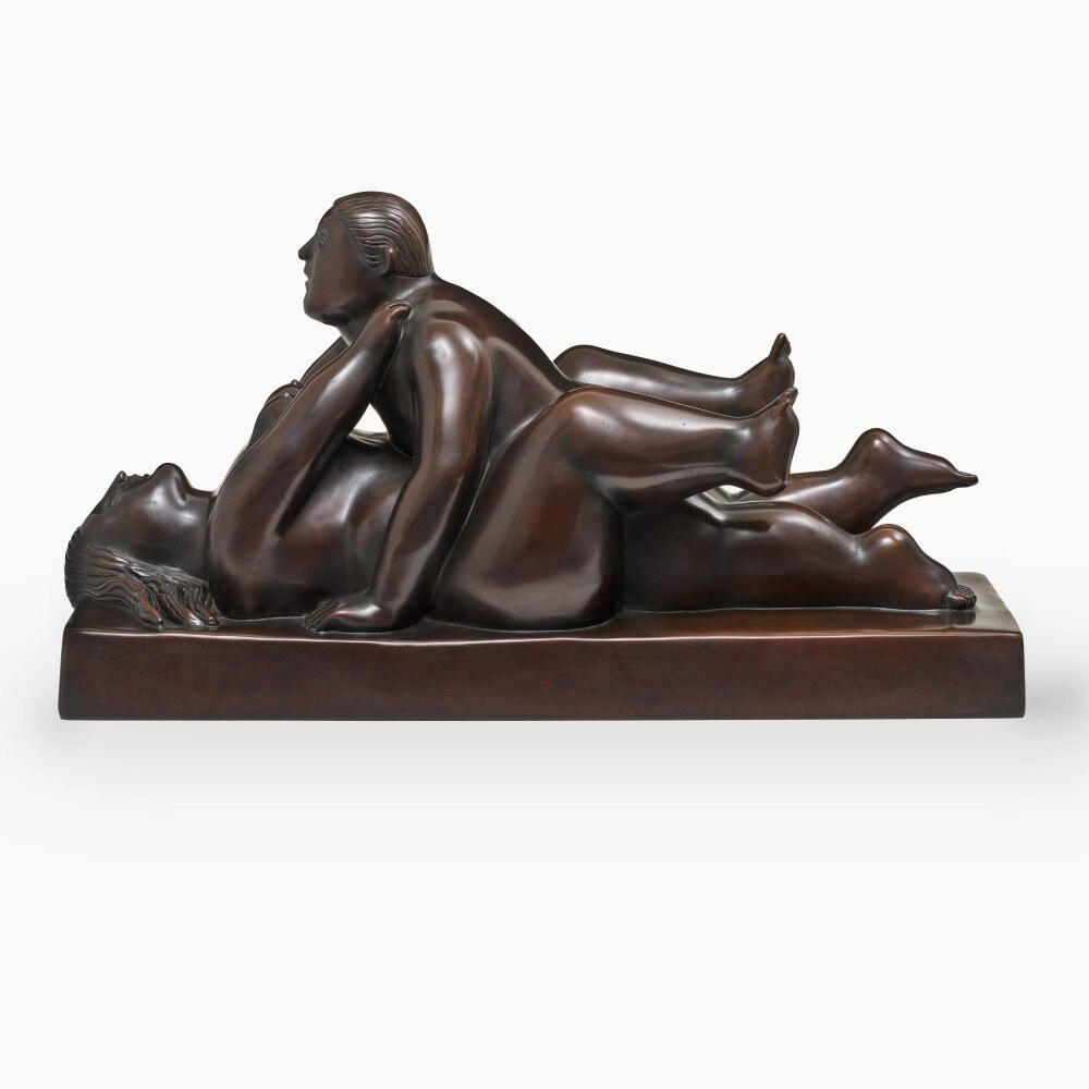 Fernando Botero, Uomo sopra donna