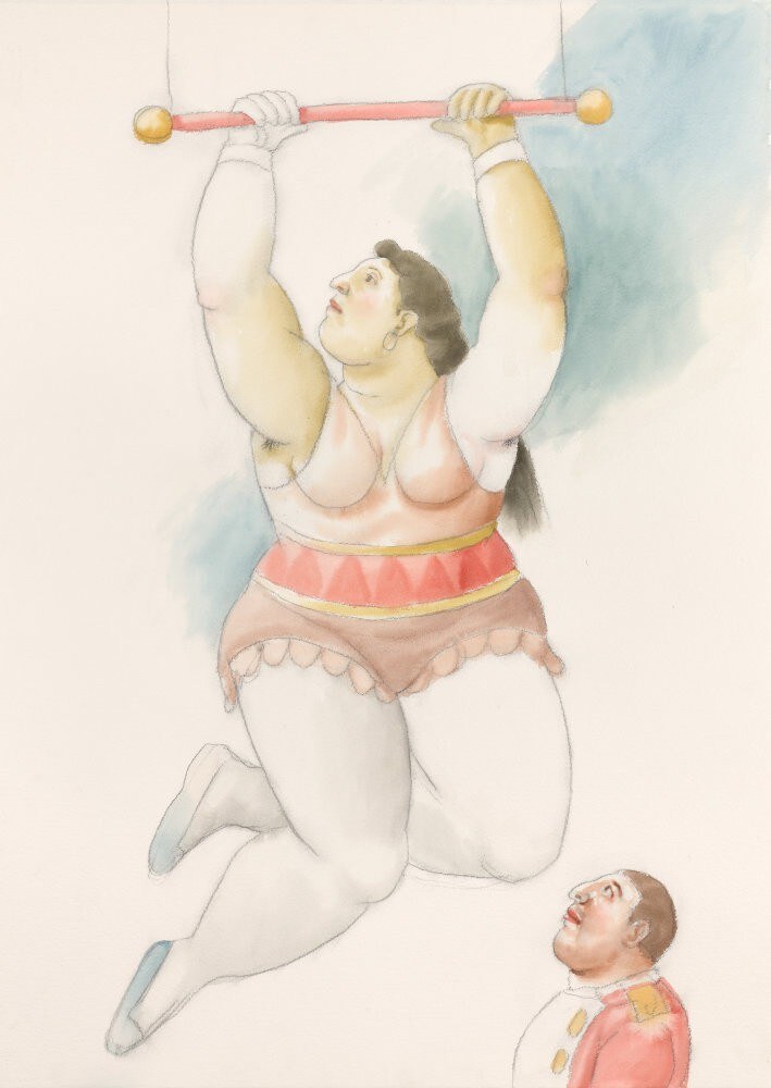 Fernando Botero, Donna del circo