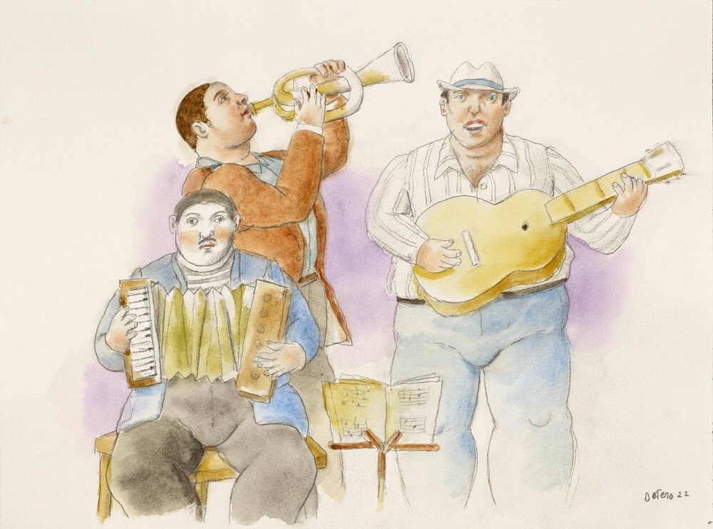 Fernando Botero, Musici, 2023